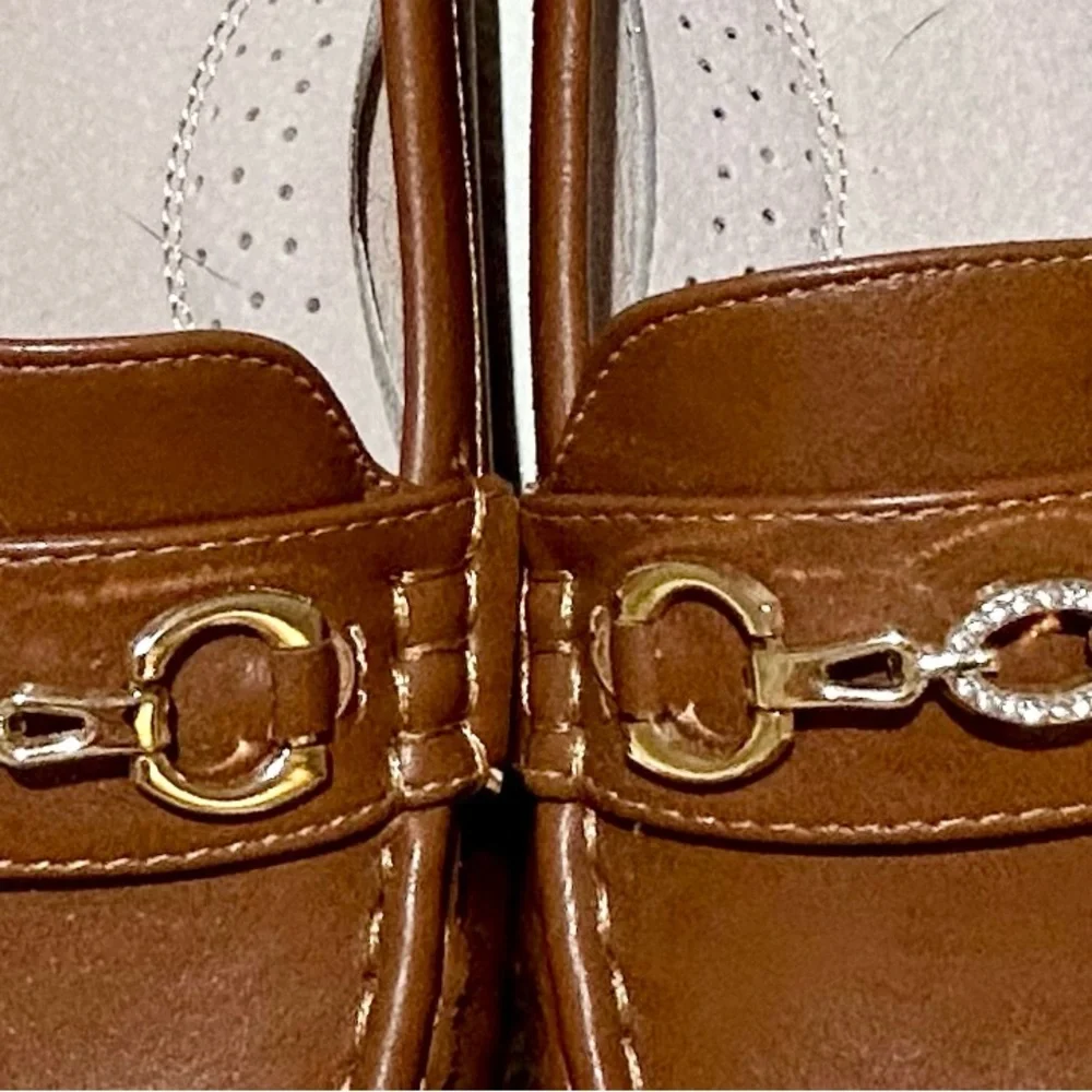 Women's Brown (Saddle) Loafers 9.5W - Picture 2 of 4